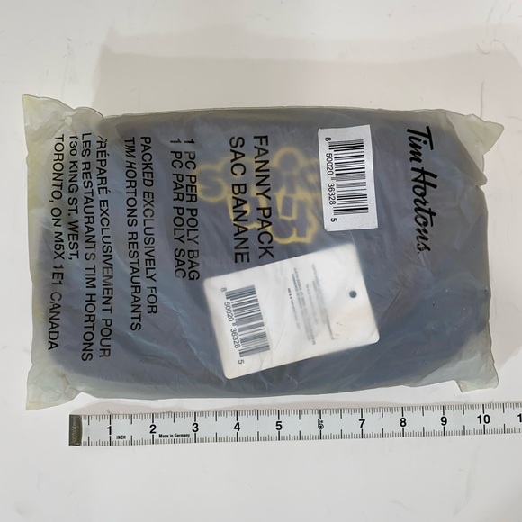 Justin Bieber x Tim Hortons Waist Bag NWT - Picture 3 of 3